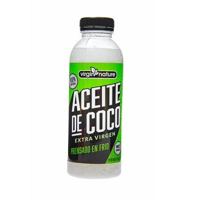 Aceite De Coco Extra Virgen Virgin Nature 14.3 Onz