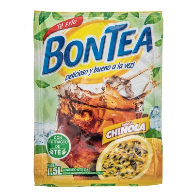 Te Frio En Polvo Sabor Chinola Bontea 30 Gr