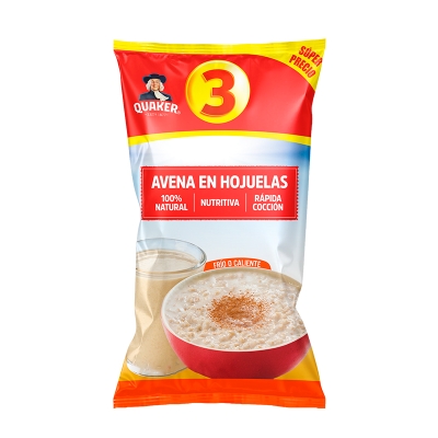 Avena En Hojuelas Quaker 411 Gr