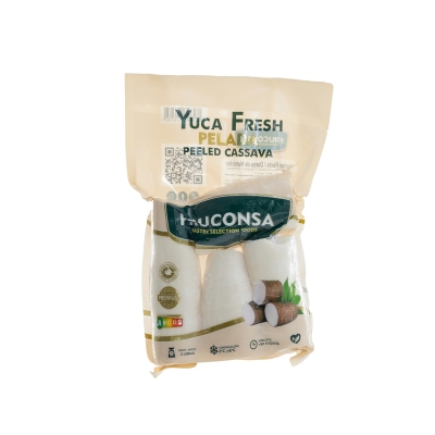 Yuca Pelada Fruconsa Paq. (Aprox. 2 Libras)