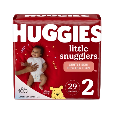 Pañales Little Snugglers Paso 2 Huggies 29 Und