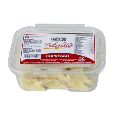 Pastelitos de Capressa Artesanales Belinda´s Gourmet 12 Und/Paq