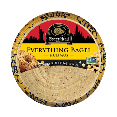 Hummus Everything Bagel Boar'S Head ® 10 Onz