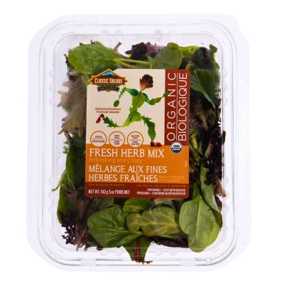 Ensalada Mix Hierbas Organicas Paq. 5 Onz