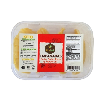Empanada De Pepperoni Ketohack 4 Und/Paq