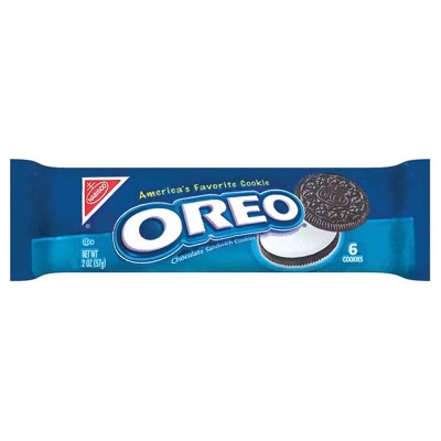 Galletas De Chocolate Oreo 6 Ct 2.4 Oz