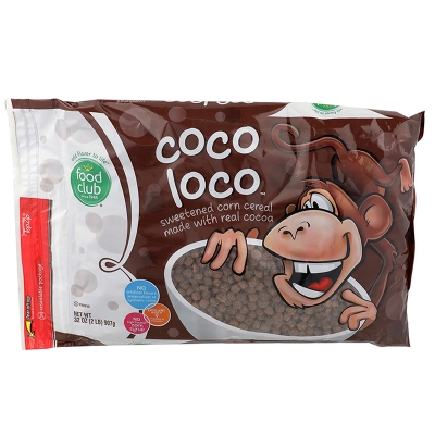 Cereal De Maiz Y Cacao Coco Loco Food Club 32 Onz