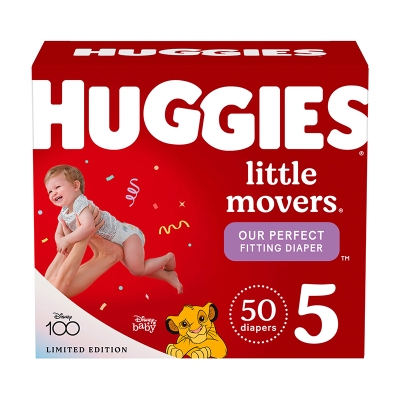Huggies Pañales Little Movers, talla 6, 48 unidades
