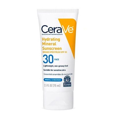 Protector Solar Hidratante Mineral SPF 30 Cerave 5 Onz