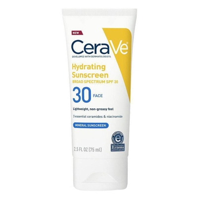 Protector Solar Hidratante Mineral SPF 30 Cerave 2.5 Onz