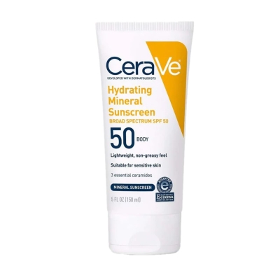 Protector Solar Hidratante Mineral SPF 50 Cerave 5 Onz