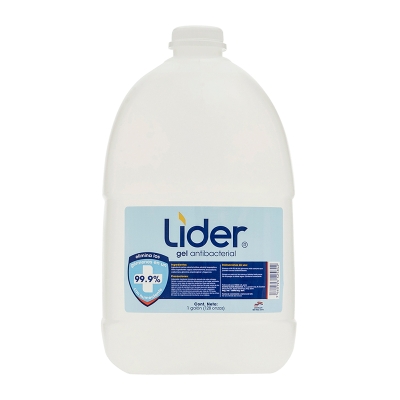 Gel Antibacterial Para Manos Lider 128 Onz