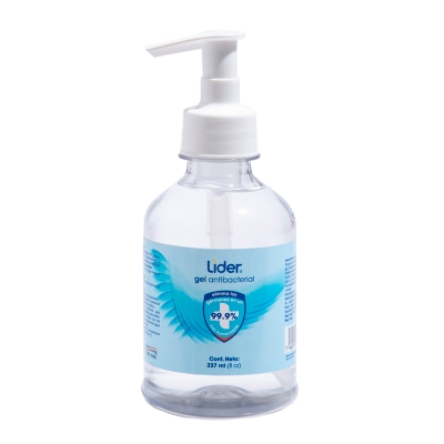 Gel Antibacterial Para Manos Lider 8 Onz