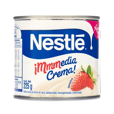 Crema De Leche Media Nestle 225 Gr