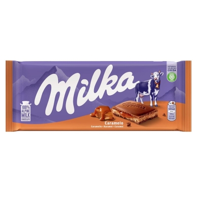 Chocolate Con Caramelo Milka 100 Gr
