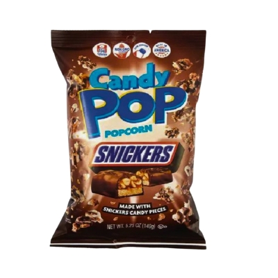 Palomitas de Snickers Candy Pop 5.25 Onz