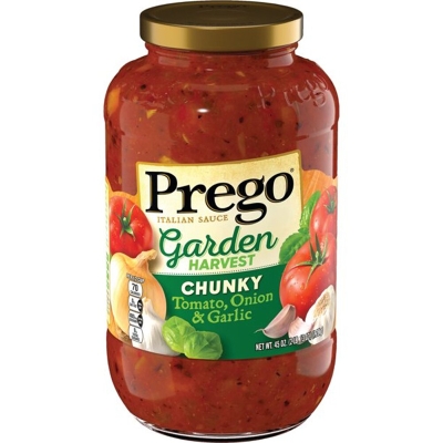 Salsa Chunky Garden Combo Prego 23.75 Oz