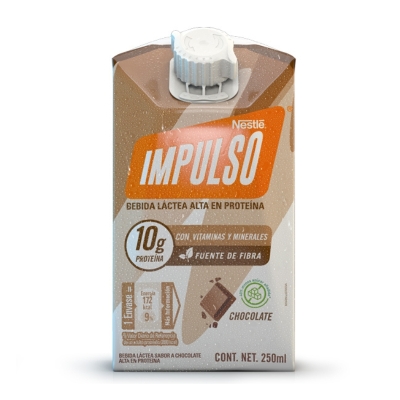 Bebida Proteína De Chocolate Impulso 250 Ml