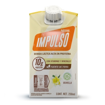 Bebida Proteína De Vainilla Impulso 250 Ml