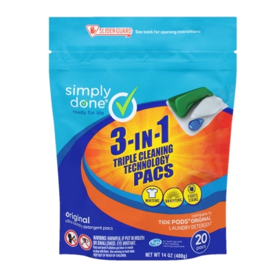 Detergente Tide Pods Original Simply Done 20 Und/Paq