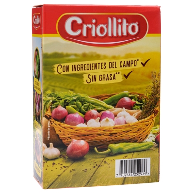 Caldo De Pollo Criollito 48 Und/Paq