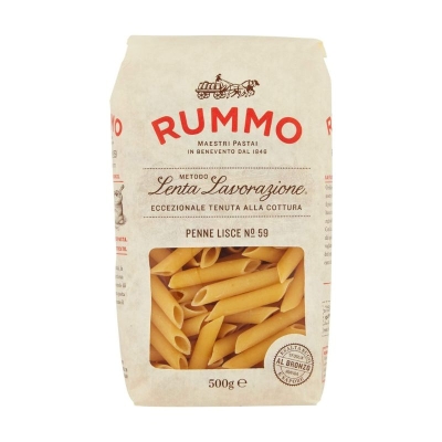 Pasta Penne Lisce No.59 Rummo 500 Gr