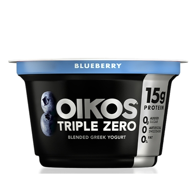 Yogurt Griego Sabor Blueberry Oikos Triple Zero 5.3 Onz