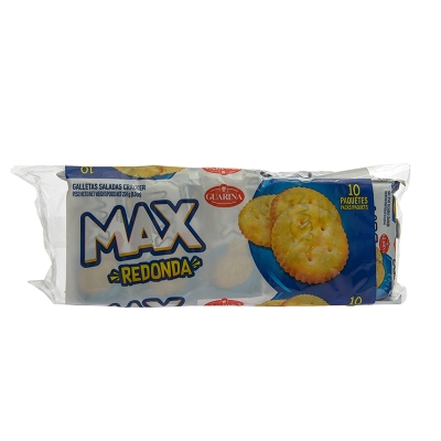 Galleta Salada Redonda Guarina Max 34 Gr