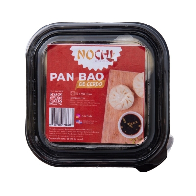 Pan Bao Relleno De Cerdo Nochi 4 Und/Paq