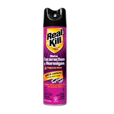 Insecticida Para Insectos Voladores Aroma Floral  Realkill 10 Onz