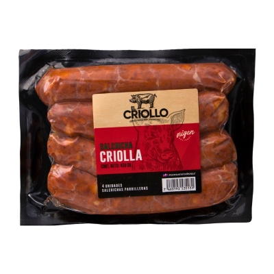 Salchicha Parrillera El Criollo 450 Gr