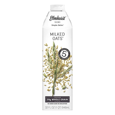Leche Avena Elmhurst 32 Onz