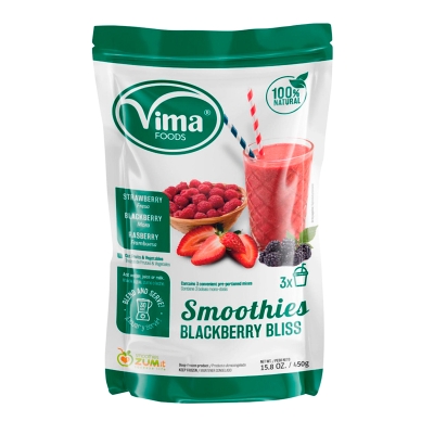 Smoothies Black Berry Bliss Vima 450 Gr
