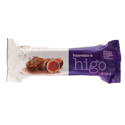 Galletas Sin Azucar Rellenas De Higo Ecovida 150 Gr