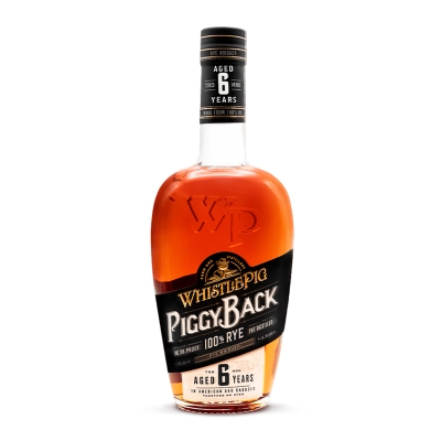 Whisky Piggy Back 6 Años Whistle Pig  75 Cl