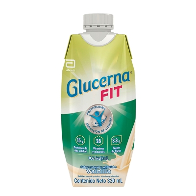 Suplemento Sabor Vainilla Glucerna Fit 330 mL