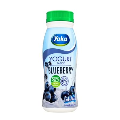 Yogurt Bebible Sabor Blueberry Yoka 8 Onz