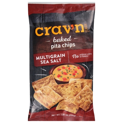 Pita Chips Multigranos Cranv´n  7. 33 Onz