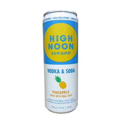 Hard Seltzer Sabor Piña High Noon 355 Ml