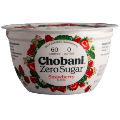 Yogurt Griego Sin Azúcar Sabor Fresa Chobani 5.3 Oz