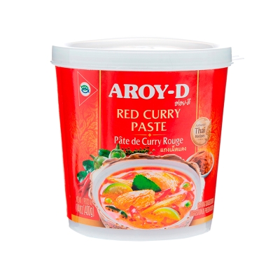 Curry En Pasta Rojo Aroy-D 14 Onz
