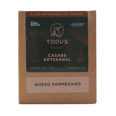 Casabe con Parmesano Todus 8 Onz