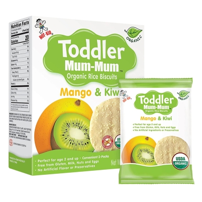 Galleta Sabor Mango Y Kiwi Toddler Mum-Mum 60 Gr