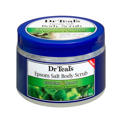 Exfoliante Con Eucalipto Y Menta Dr Teal's 15 Onz