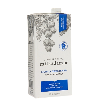 Leche De Macadamia  Milkadamia 32 Onz