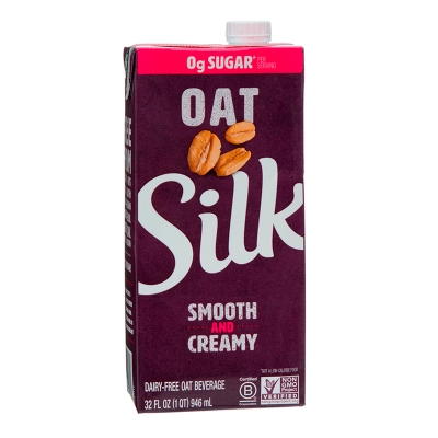 Leche De Avena Sin Azúcar Silk 32 Onz