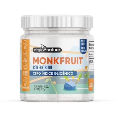 Endulzante MonkFruit Virgin Nature 11 Onz