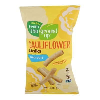 Palitos De Coliflor Con Sal Marina From The Ground Up 4 Onz