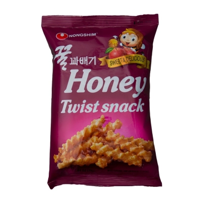 Snack Dulce Sabor A Miel Honey Twist Nongshim 75 Gr
