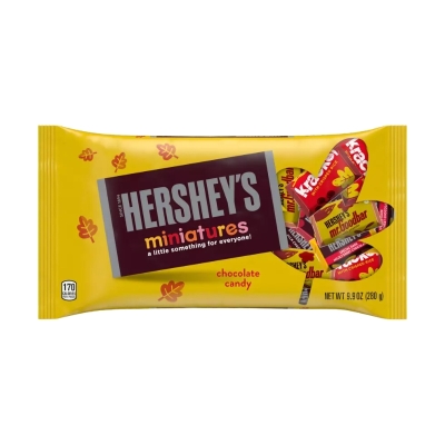 Fun Size Chocolates Mini Surtidos Otoño 9.9 Onz.